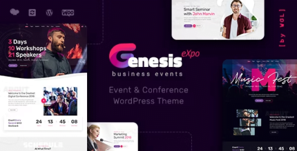 GenesisExpo WordPress Theme 1.4.5 ? Business Events & Conference Theme