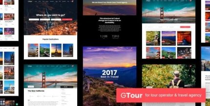 Grand Tour Travel Agency WordPress Theme 5.3.9