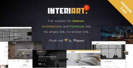 InteriArt ? Furniture & Interior WordPress Theme 3.0.6