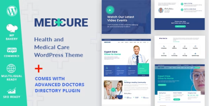 Medcure ? Health and Medical Care WordPress Theme 1.1.3