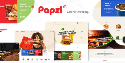Papzi ? Fast Food Restaurant WooCommerce Theme 1.0.7