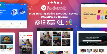 Revieweb ? Review WordPress Theme 1.5