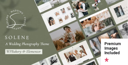 Solene ? Wedding Photography WordPress Theme 3.0