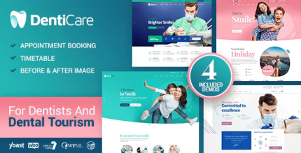DentiCare ? Medical, Dentist & Dental Clinic WordPress Theme 1.3.4