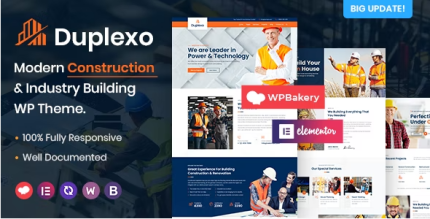 Duplexo ? Construction Renovation WordPress Theme 5.1
