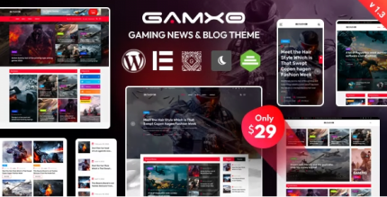 Gamxo WordPress Theme ? 1.8 Gaming News & Blog Theme