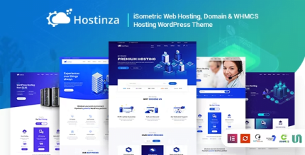 Hostinza WordPress Theme 2.9.5 ? Whmcs Web-Hosting