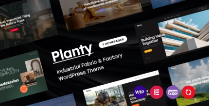 Planty ? Industrial Fabric & Factory WordPress Theme 1.11.0