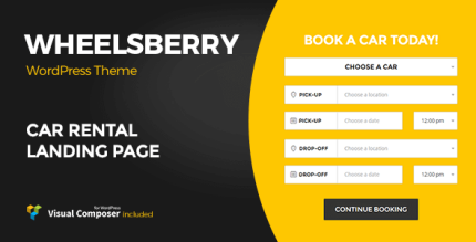 Wheelsberry ? Car Rental WordPress Theme 1.2.8