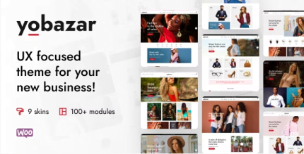 Yobazar WooCommerce Theme 1.3.7 ? Elementor Fashion Theme