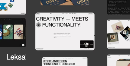 Leksa ? Creative Portfolio Showcase WordPress Theme 1.0