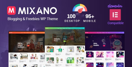 Mixano ? Minimal WordPress Theme 1.1.6