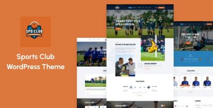 SpoClub ? Sports Club WordPress Theme 1.0.1