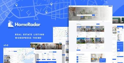 HomeRadar ? Real Estate & Listing WordPress Theme 1.0.5