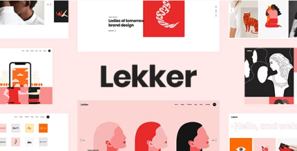 Lekker ? Portfolio WordPress Theme 1.7.0