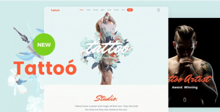 Tattoo WordPress Theme 16.7