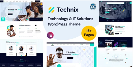 Technix ? Technology & IT Solutions WordPress Theme 1.0.3